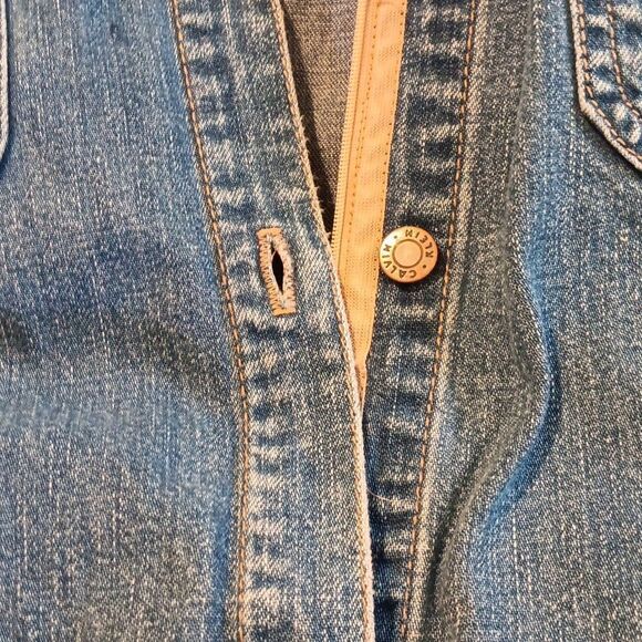 Vintage Calvin Klein Denim Dress. Coastal Cowgirl, Western - Picture 10 of 12